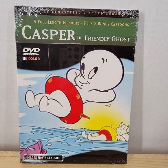 DVD Casper The Friendly Ghost SEALED - Picture 1 of 2